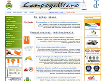 Tablet Screenshot of comune.campogalliano.mo.it